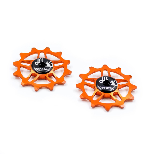 JRC Ceramiczne kółka przerzutki 12T SRAM Force / Red AXS Pomarańczowy