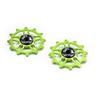 JRC Ceramiczne kółka przerzutki 12T SRAM Force / Red AXS Zielony Acid