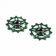 JRC Ceramiczne kółka przerzutki 12T SRAM Force / Red AXS Zielony Racing