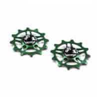 JRC Ceramiczne kółka przerzutki 12T SRAM Force / Red AXS Zielony Racing