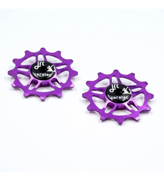 JRC Ceramiczne kółka przerzutki 12T SRAM Force / Red AXS Fioletowy