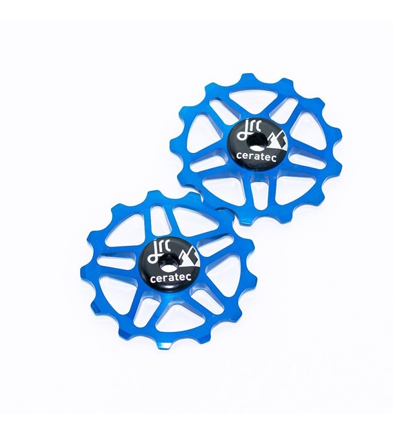 JRC Ceramiczne kółka przerzutki 13T Shimano MTB 12 speed Niebieski