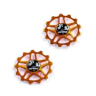 JRC Ceramiczne kółka przerzutki 13T Shimano MTB 12 speed Pomarańczowy