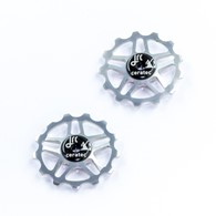 JRC Ceramiczne kółka przerzutki 13T Shimano MTB 12 speed Srebrny