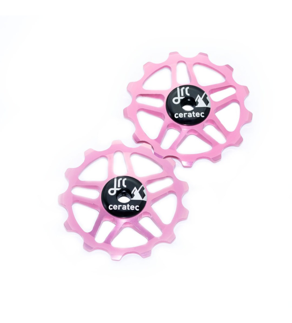 JRC Ceramiczne kółka przerzutki 13T Shimano MTB 12 speed Różowy