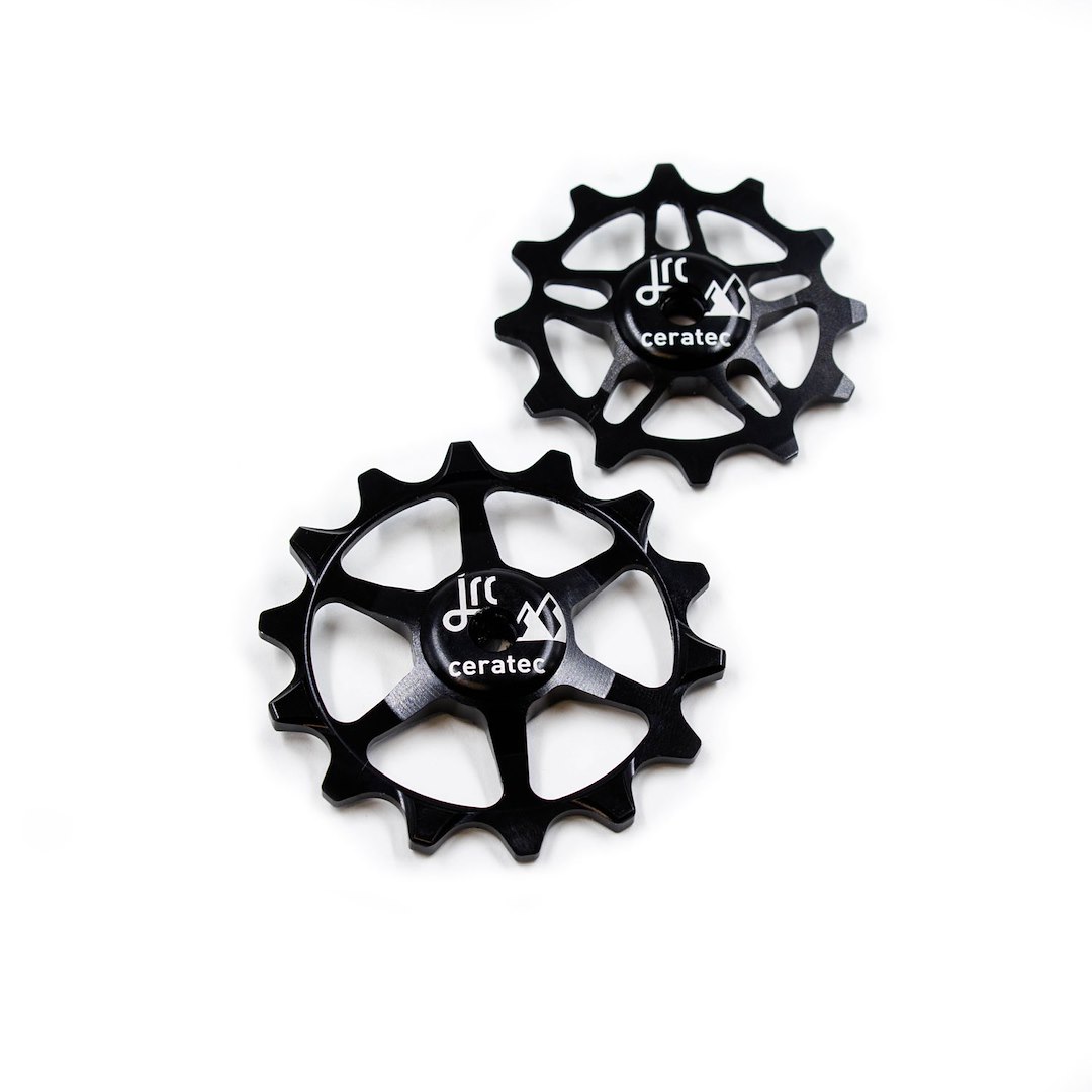 JRC Ceramiczne kółka przerzutki 14/12T SRAM Eagle Czarny