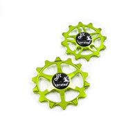 JRC Ceramiczne kółka przerzutki 14/12T SRAM Eagle Zielony Acid