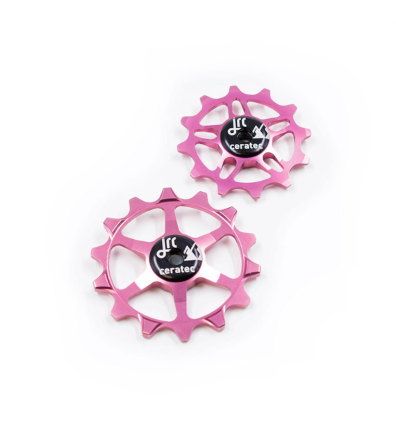 JRC Ceramiczne kółka przerzutki 14/12T SRAM Eagle Różowy