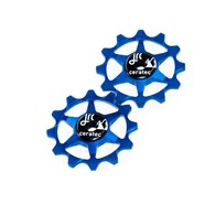 JRC Ceramiczne kółka przerzutki Narrow Wide 12T Niebieski