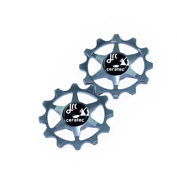 JRC Ceramiczne kółka przerzutki Narrow Wide 12T Stalowy