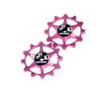 JRC Ceramiczne kółka przerzutki Narrow Wide 12T Różowy