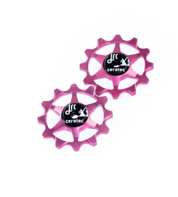 JRC Ceramiczne kółka przerzutki Narrow Wide 12T Różowy