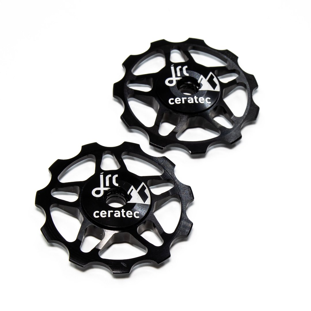 JRC Ceramiczne kółka przerzutki 11T Czarny