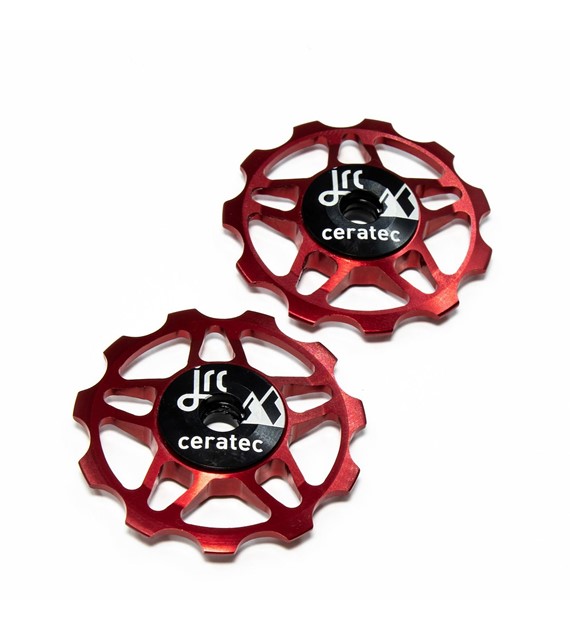 JRC Ceramiczne kółka przerzutki 11T Czerwony