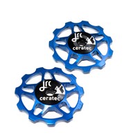 JRC Ceramiczne kółka przerzutki 11T Niebieski