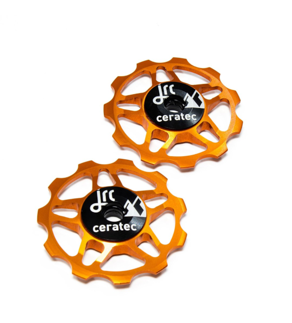 JRC Ceramiczne kółka przerzutki 11T Pomarańczowy
