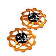 JRC Ceramiczne kółka przerzutki 11T Pomarańczowy