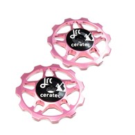 JRC Ceramiczne kółka przerzutki 11T Różowy