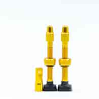 JRC Aluminiowe wentyle Tubeless | 2 szt. | 44mm | Złoty