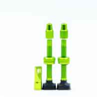 JRC Aluminiowe wentyle Tubeless | 2 szt. | 44mm | Zielony Acid