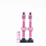 JRC Aluminiowe wentyle Tubeless | 2 szt. | 44mm | Różowy