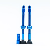 JRC Aluminiowe wentyle Tubeless | 2 szt. | 68mm | Niebieski