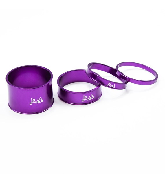 JRC Aluminiowe podkładki do sterów | 3-5-10-20mm | 4 szt. | Fioletowy