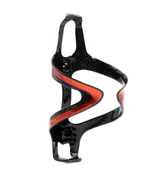 JRC Kaze Carbonowy koszyk na bidon | Gloss UD Czerwony