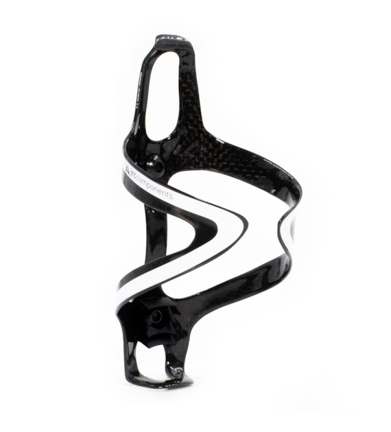 JRC Kaze Carbonowy koszyk na bidon | Gloss UD White