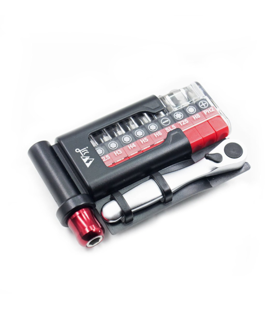 JRC Mini Ratchet Tool Set Metallic Srebrny