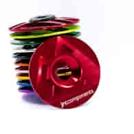 JRC Aluminiowy korek sterów Ahead | JRC Logo Czerwony