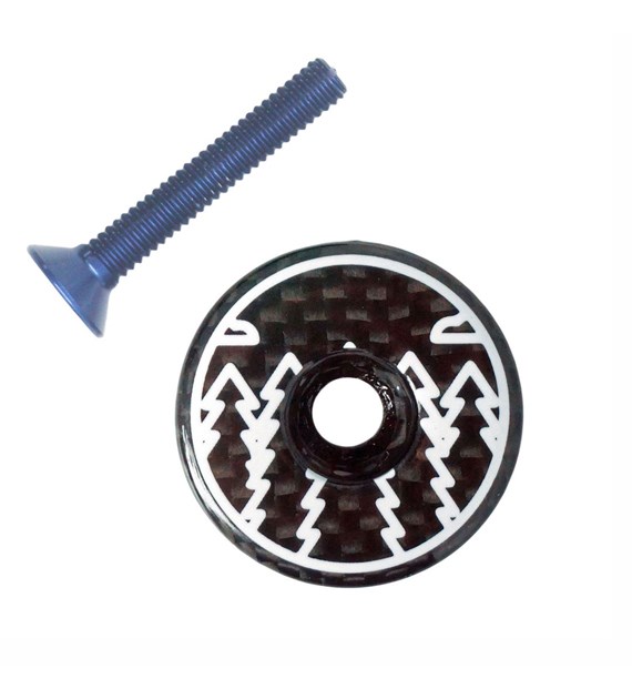 JRC Korek sterów Schwarzwald Carbon Czerwony