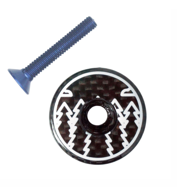 JRC Korek sterów Schwarzwald Carbon Czerwony