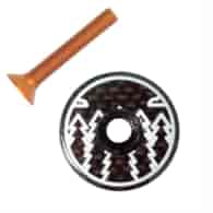 JRC Korek sterów Schwarzwald Carbon Zielony