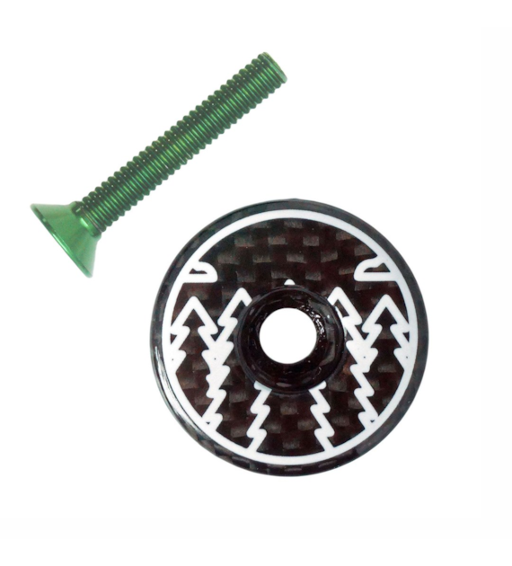 JRC Korek sterów Schwarzwald Carbon Pomarańczowy