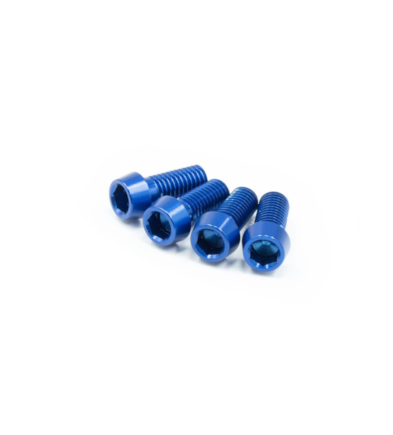 JRC Śruby do koszyka na bidon | 4 szt. | Niebieski