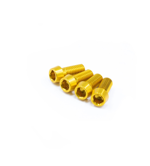 JRC Śruby do koszyka na bidon | 4 szt. | Złoty