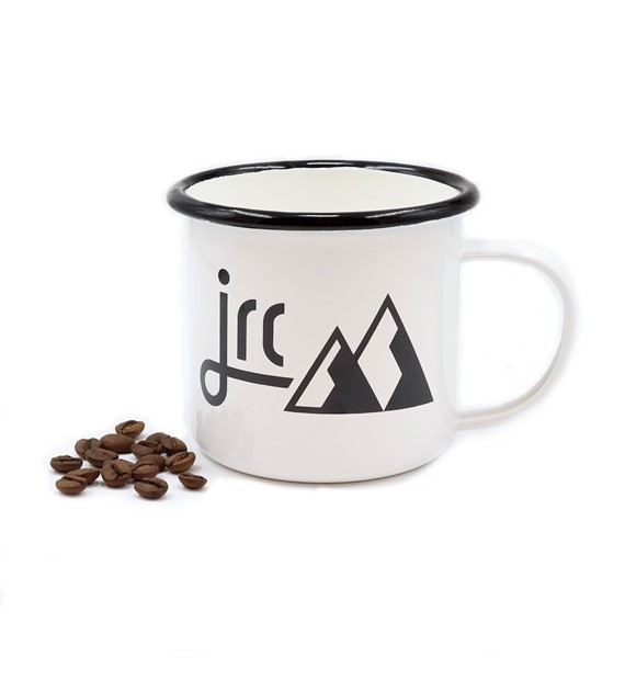 JRC Enamel kubek bikepackingowy 350ml Biały