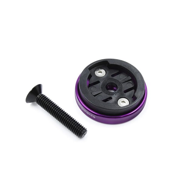 JRC Enkei Mocowanie licznika Top Cap | Garmin Fioletowy