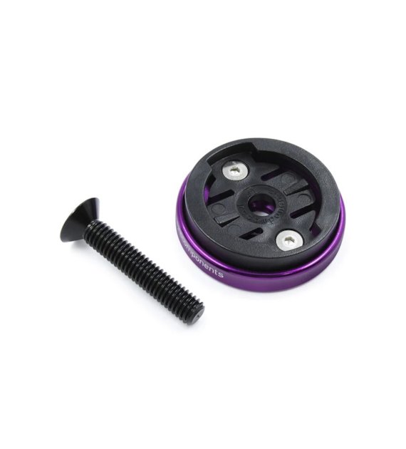 JRC Enkei Mocowanie licznika Top Cap | Garmin Fioletowy