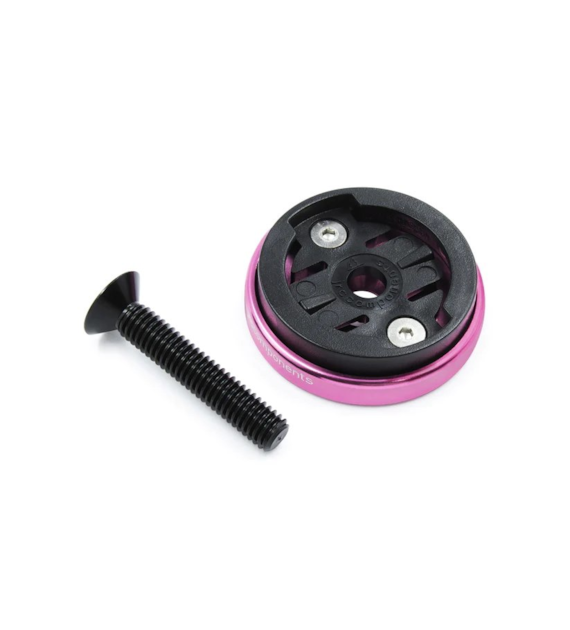 JRC Enkei Mocowanie licznika Top Cap | Garmin Różowy