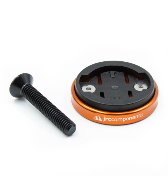 JRC Enkei Mocowanie licznika Top Cap | Wahoo Pomarańczowy