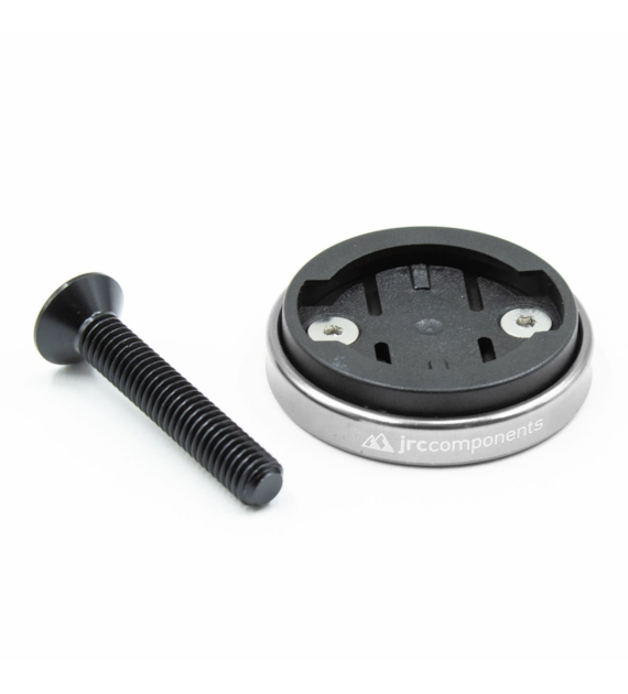 JRC Enkei Mocowanie licznika Top Cap | Wahoo Srebrny