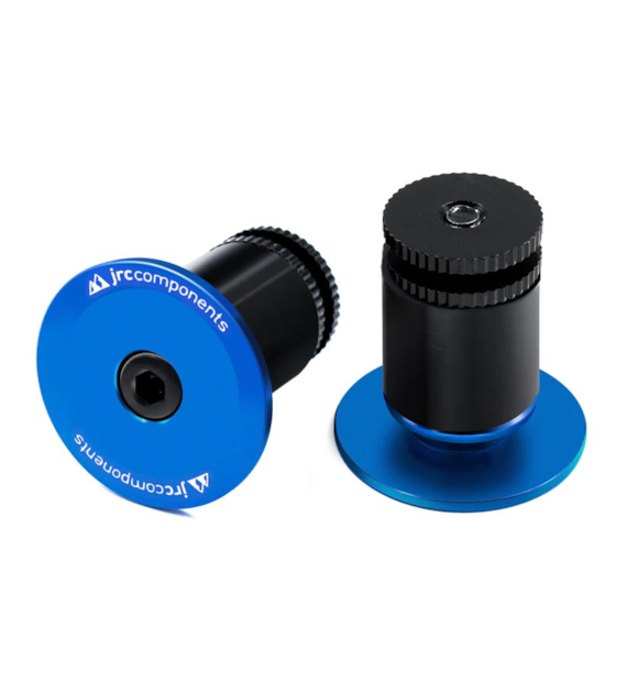 JRC Aluminiowe korki kierownicy | Niebieski