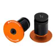 JRC Aluminiowe korki kierownicy | Pomarańczowy