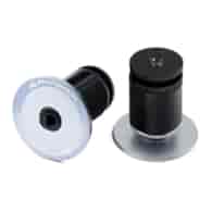 JRC Aluminiowe korki kierownicy | Srebrny