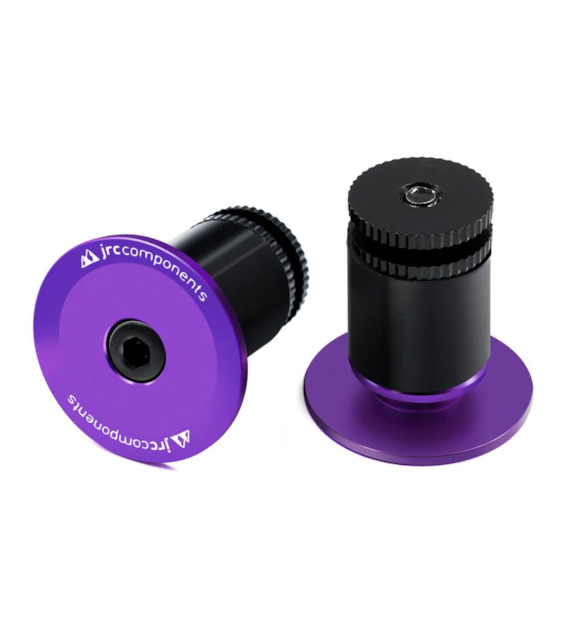 JRC Aluminiowe korki kierownicy | Fioletowy