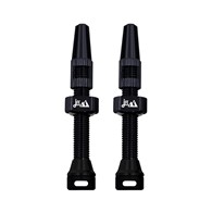 JRC Aluminiowe wentyle tubeless 2.0 | 2 szt. | 44mm | Czarny