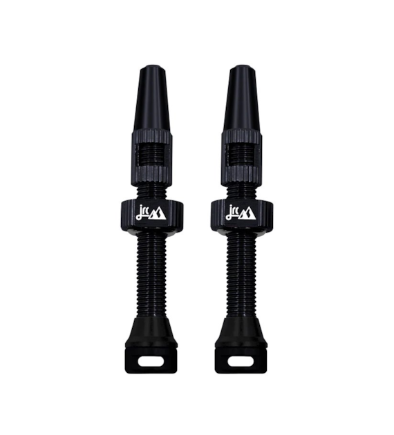 JRC Aluminiowe wentyle tubeless 2.0 | 2 szt. | 44mm | Czarny