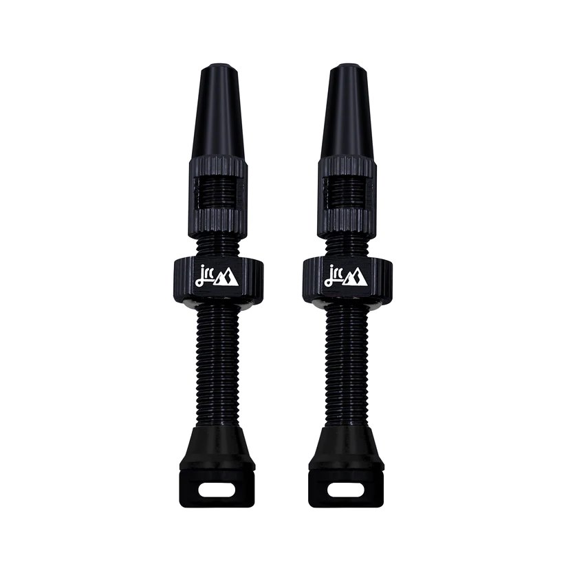 JRC Aluminiowe wentyle tubeless 2.0 | 2 szt. | 44mm | Czarny